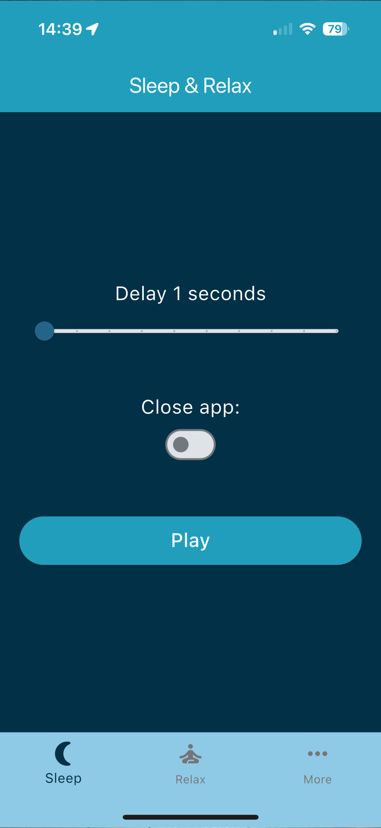 Sleep App Screenshot 2